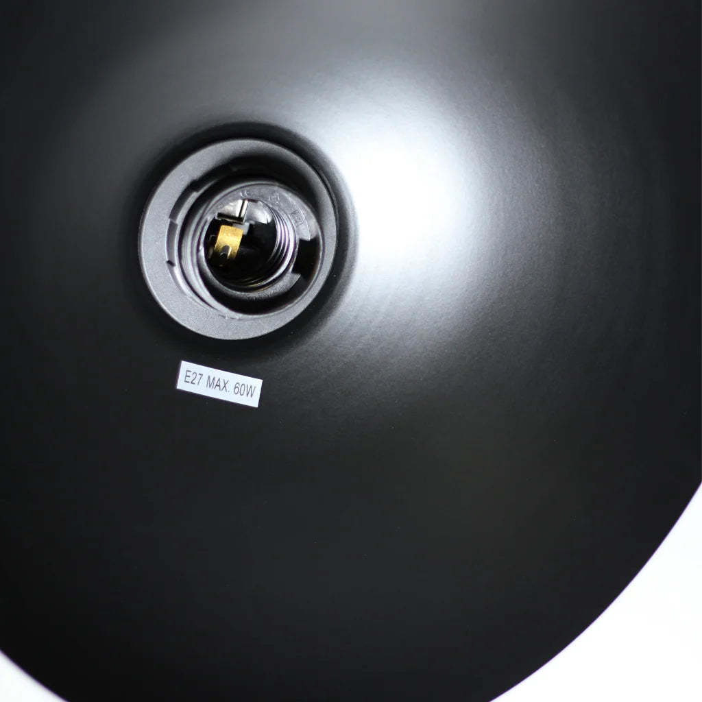 Table Lamp Abby Black - Home & Garden