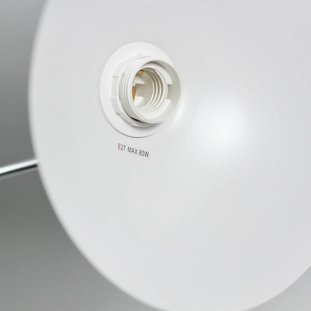 Table Lamp Abby White - Home & Garden