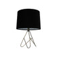 Table Lamp Belira Antique Brass - Home & Garden