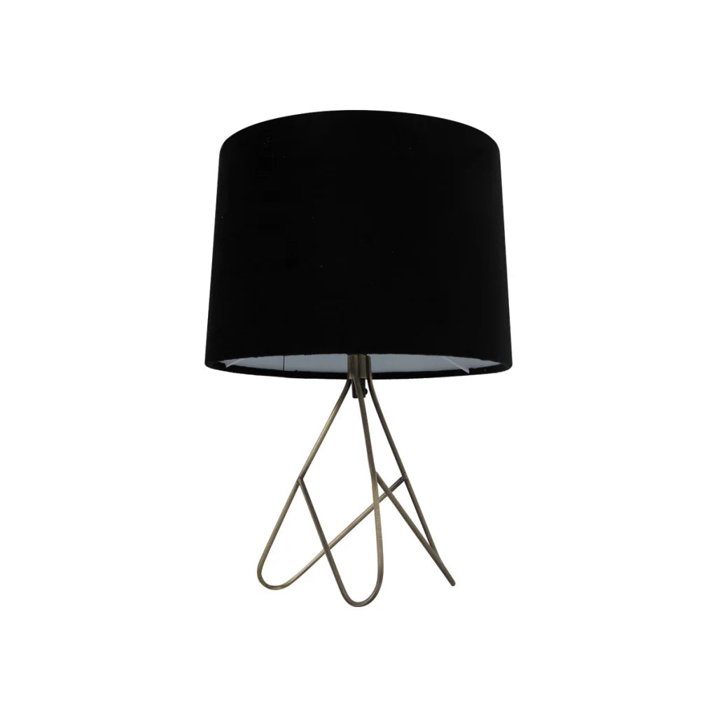 Table Lamp Belira Antique Brass - Home & Garden