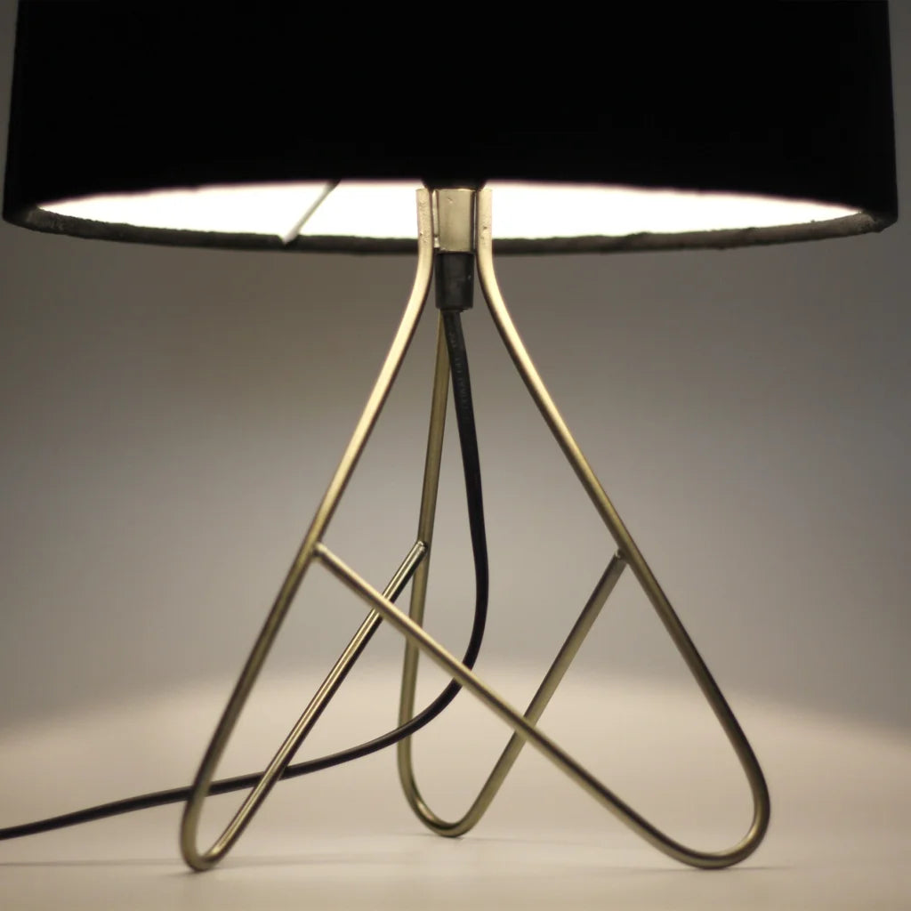Table Lamp Belira Antique Brass - Home & Garden