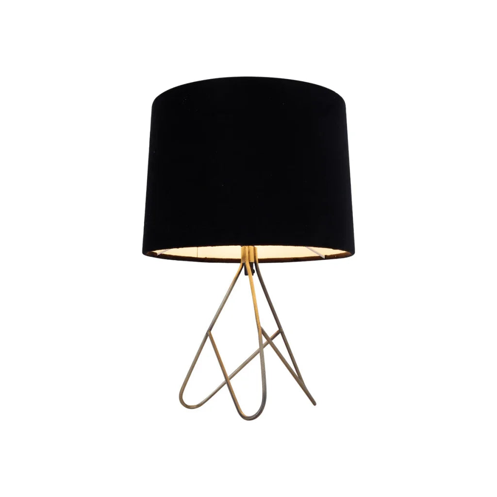 Table Lamp Belira Antique Brass - Home & Garden