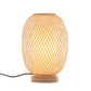 Table Lamp Natural Woven Bamboo Oval Light Shade Boho