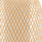 Table Lamp Natural Woven Bamboo Oval Light Shade Boho