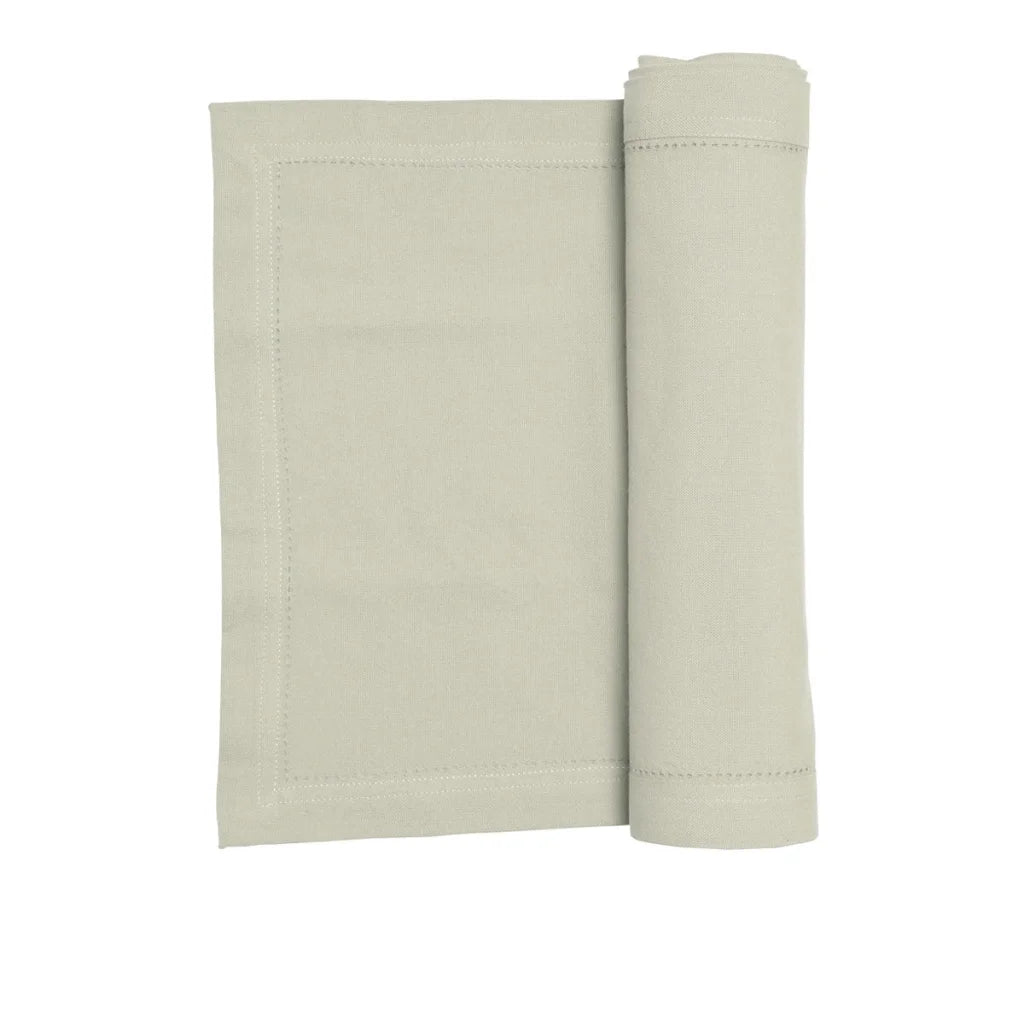 Table Runner Rans Elegant Hemstitch - Beige (Oatmeal)