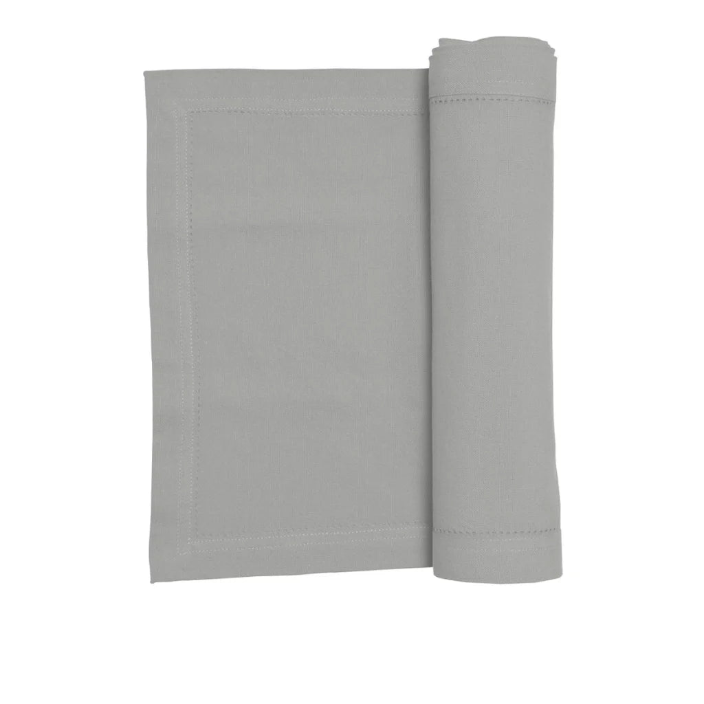 Table Runner Rans Elegant Hemstitch - Grey - Furniture