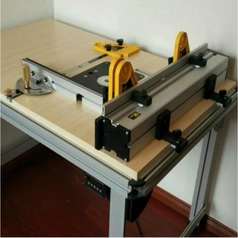 Table Saw Measuring Tool - Woodworking Pusher Slide Ruler