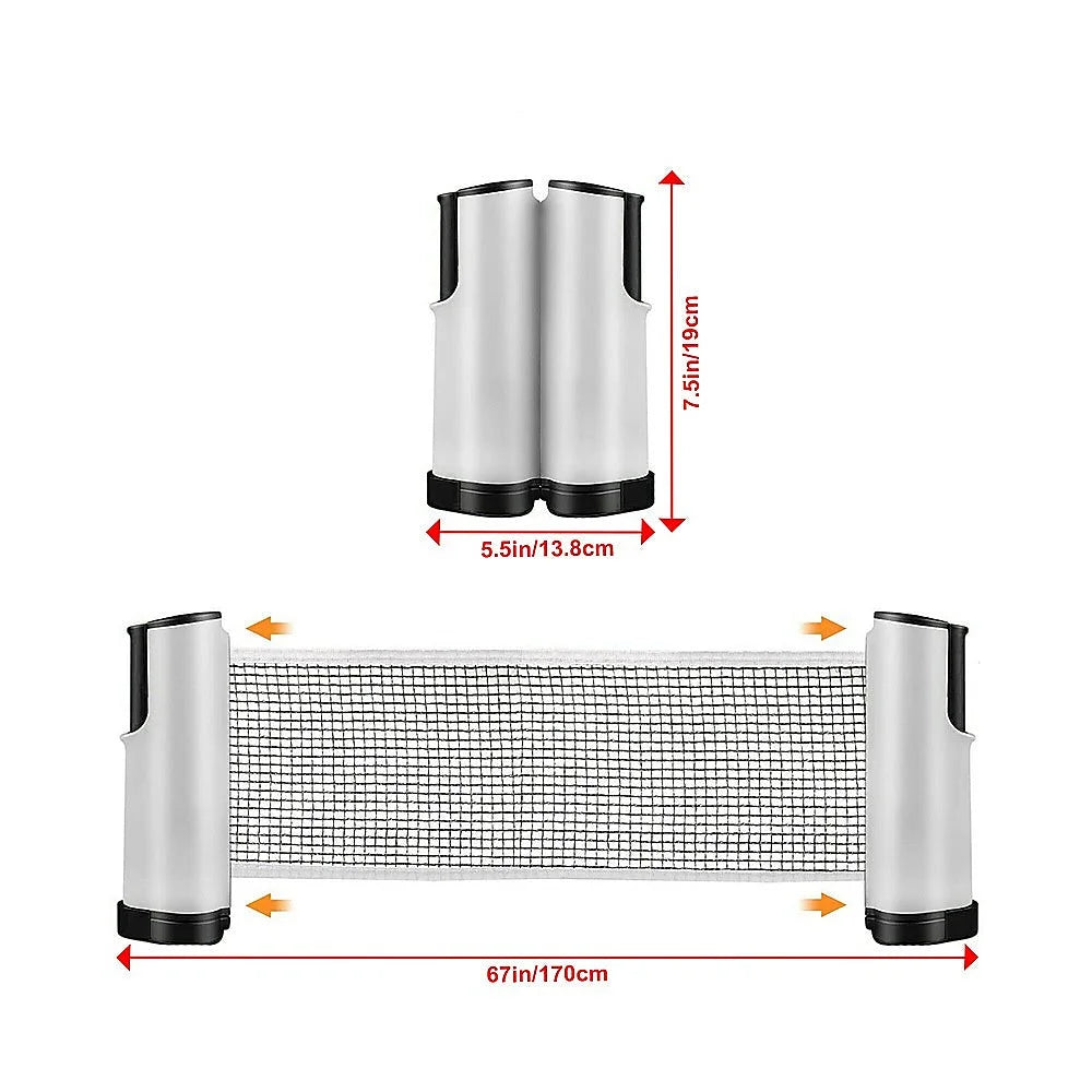 Table Tennis Game Portable Indoor Travel Ping Pong Ball Set