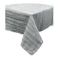 Tablecloth Jacquard Polyester Perline Grey 180 x 300 cm