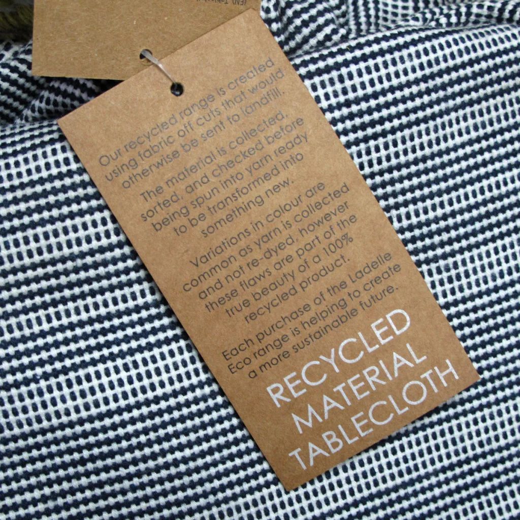 Tablecloth Ladelle Eco Cotton Rich 150x300 cm - Navy - Home