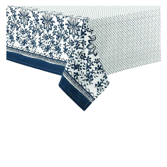 Tablecloth Ladelle Watercolour Floral Oblong 8 to 10 Seater