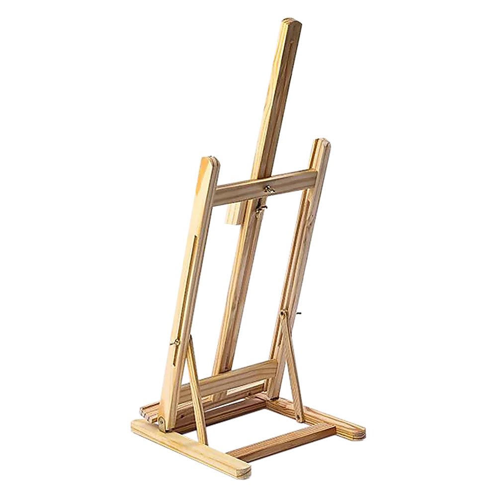 Tabletop Easel Wood Studio H-Frame Artist Art Display