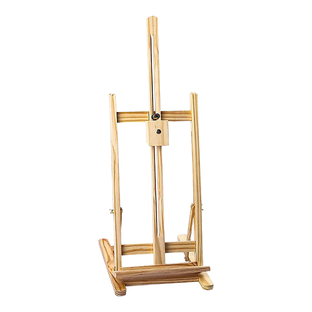 Tabletop Easel Wood Studio H-Frame Artist Art Display