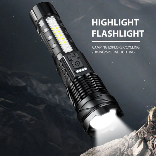 Tactical Torch Lamp Super Bright 30W 14LED Flashlight White