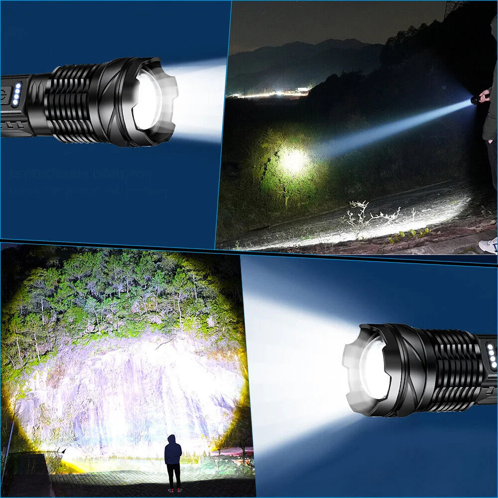 Tactical Torch Lamp Super Bright 30W 14LED Flashlight White