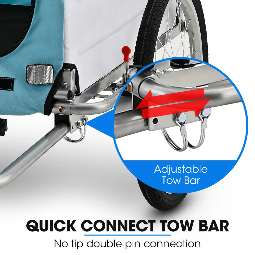 TAG-ALONG Pet & Cargo Jogger Bike Trailer Pull Behind