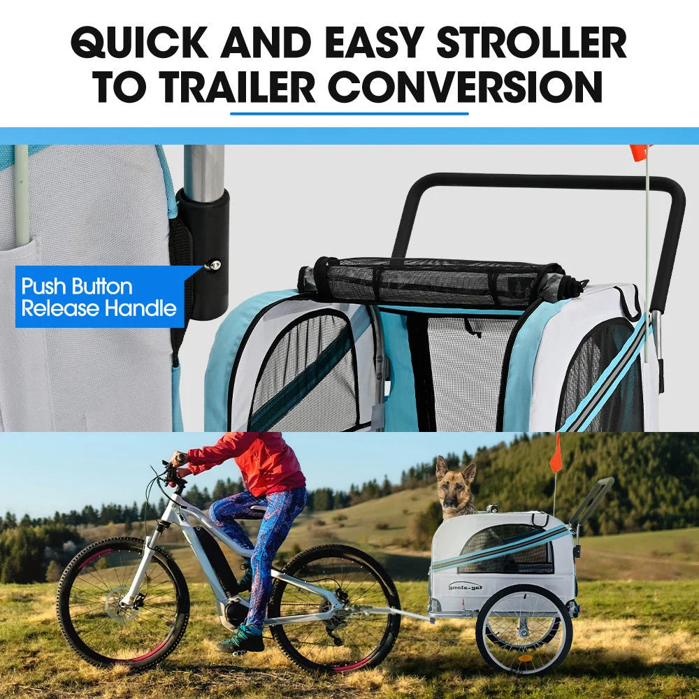 TAG-ALONG Pet & Cargo Jogger Bike Trailer Pull Behind