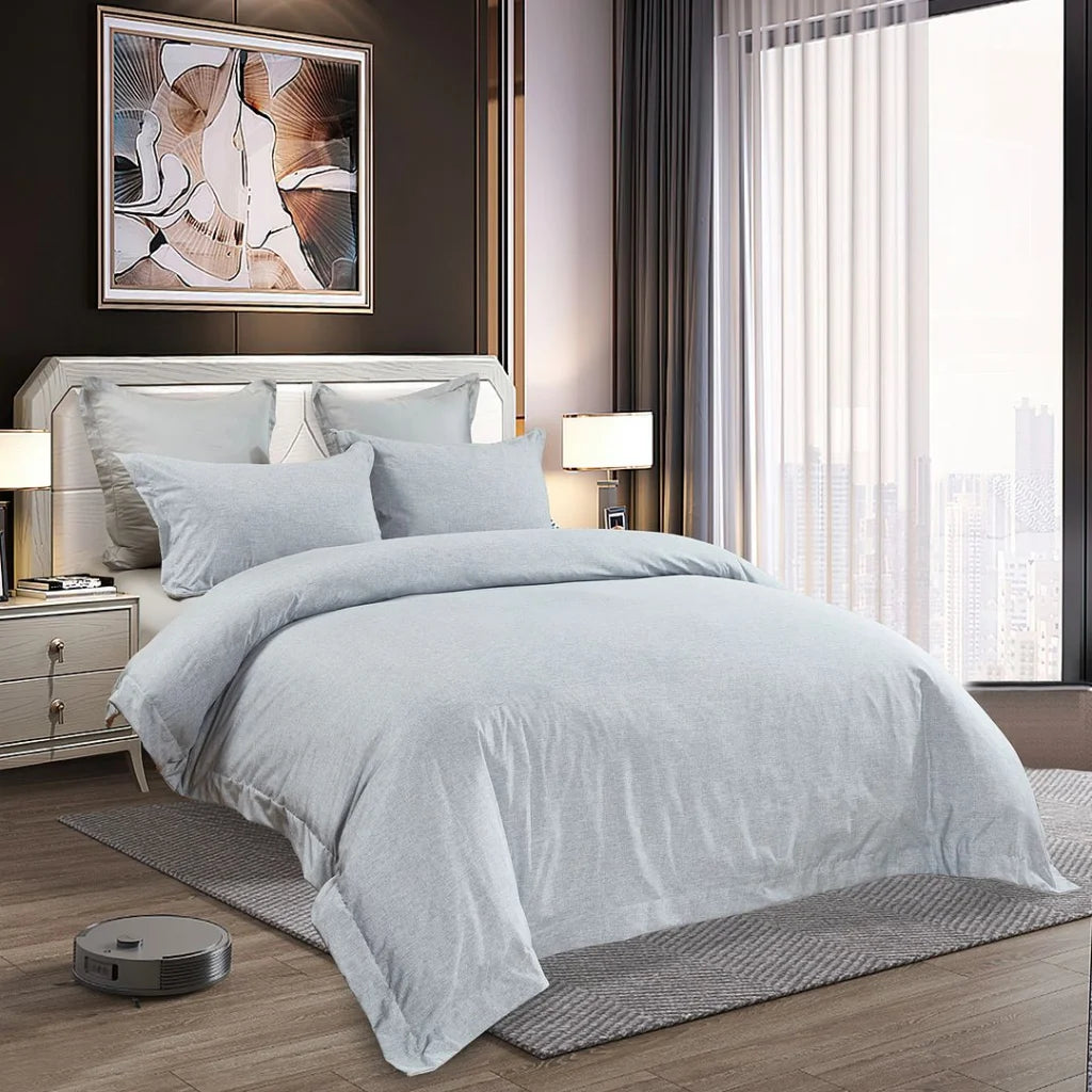 Tailored Super Soft Quilt Cover Set - Queen Size - Home &