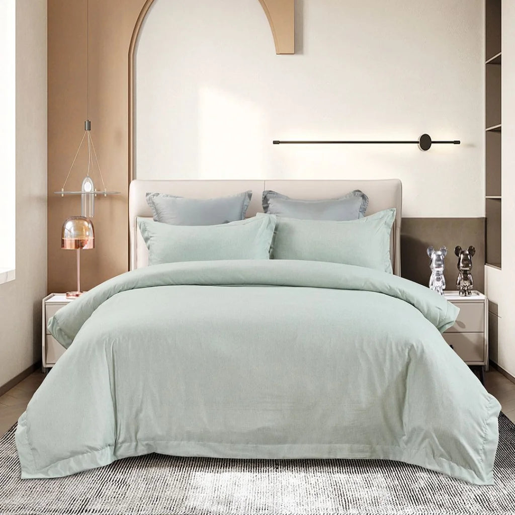 Tailored Super Soft Quilt Cover Set - Queen Size - Home &