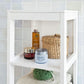 Tall Cabinet with Standing Shelves and Drawers freestanding 879
