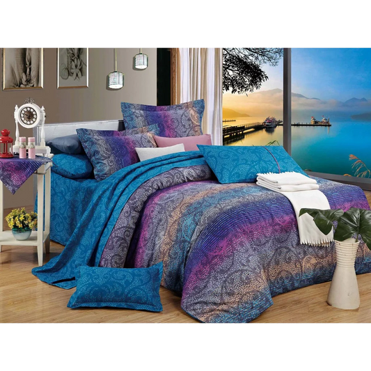 Tanya Duvet Quilt Cover Set Queen Size - Home & Garden