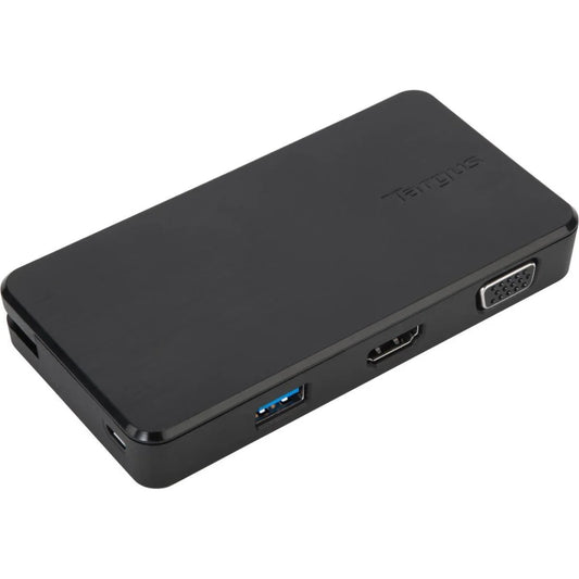 Targus USB 3.0 & USB-C Dual Travel Dock - Connects 2