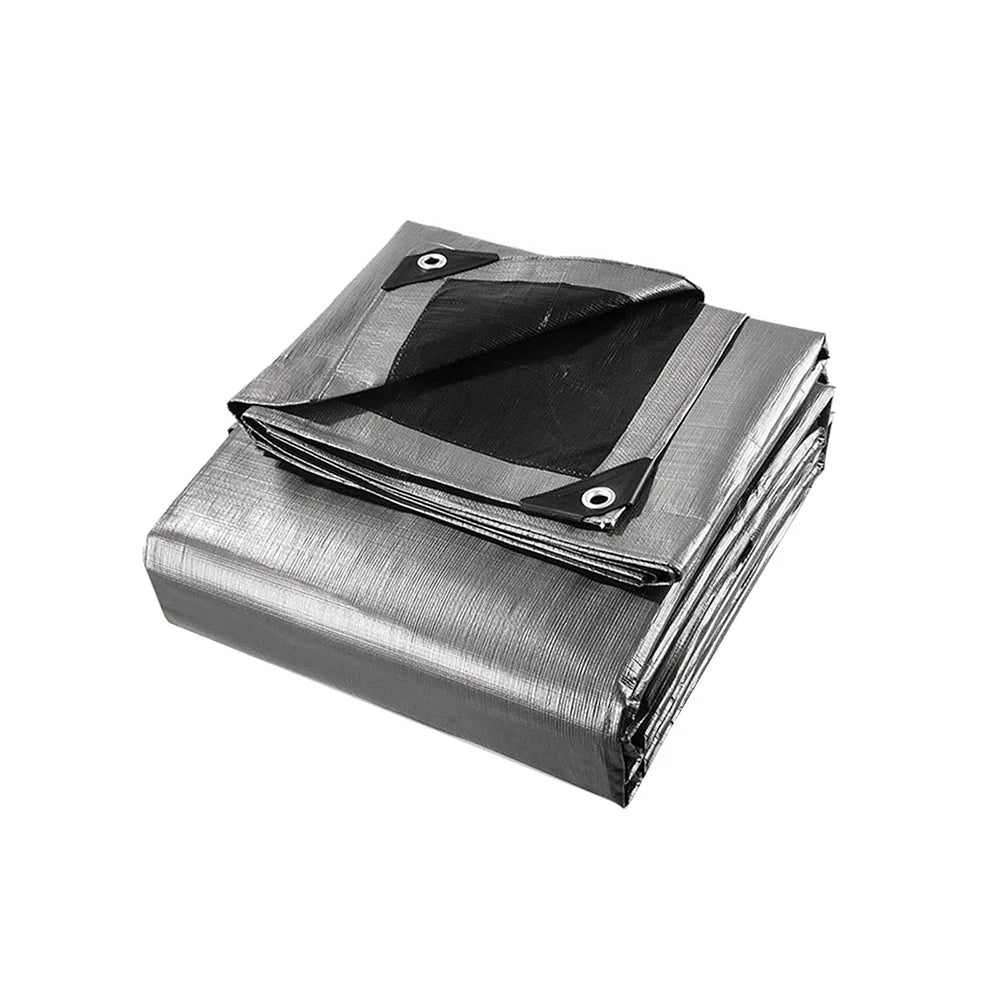 Tarpaulin Tarp 3x3.6M Camping Poly Heavy Duty Cover 180gsm