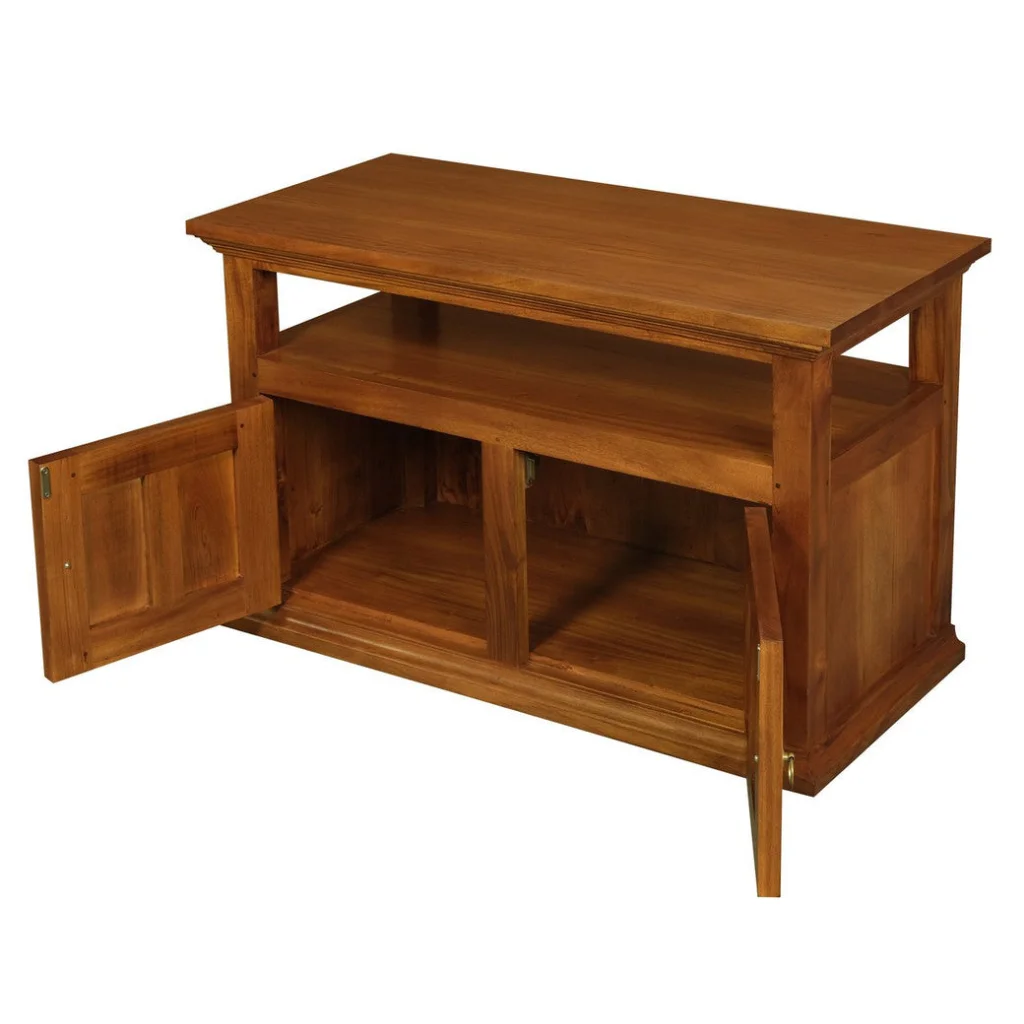 Tasmania 2 Door TV Stand (Light Pecan) - Furniture > Living