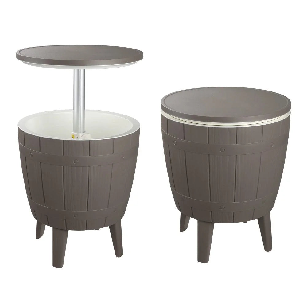 Taupe Cooler Table - Furniture