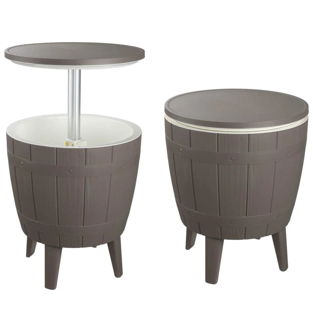 Taupe Cooler Table - Furniture