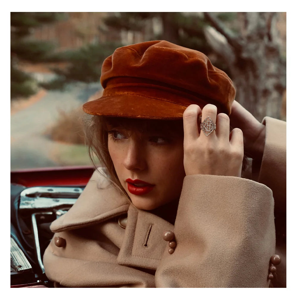 Taylor Swifts Version Red Vinyl Album & Crosley Record