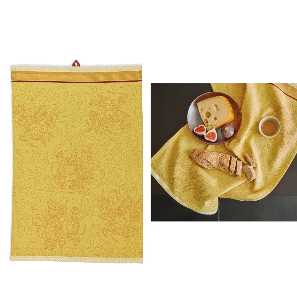 Tea Towel Bedding House Van Gogh Tournesol Yellow