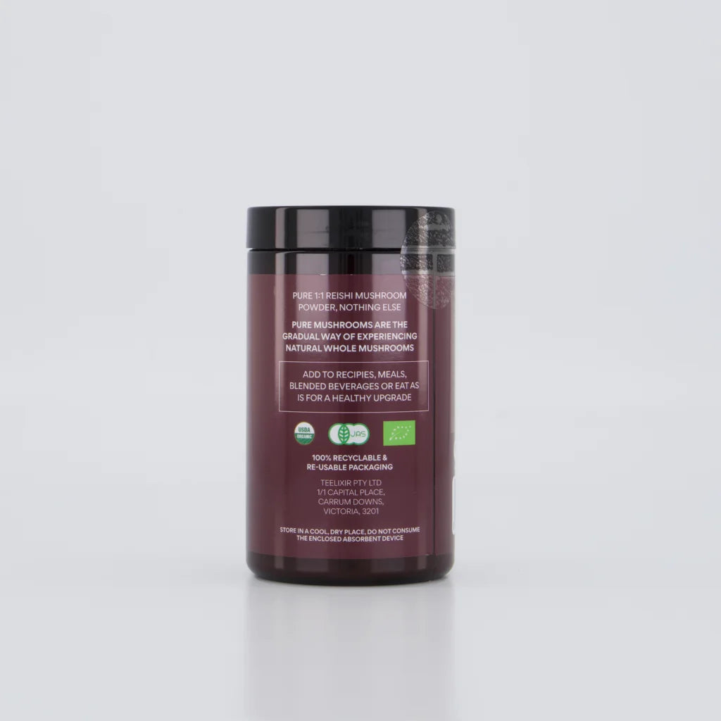Teelixir Organic Pure Reishi 100g - Health & Beauty >