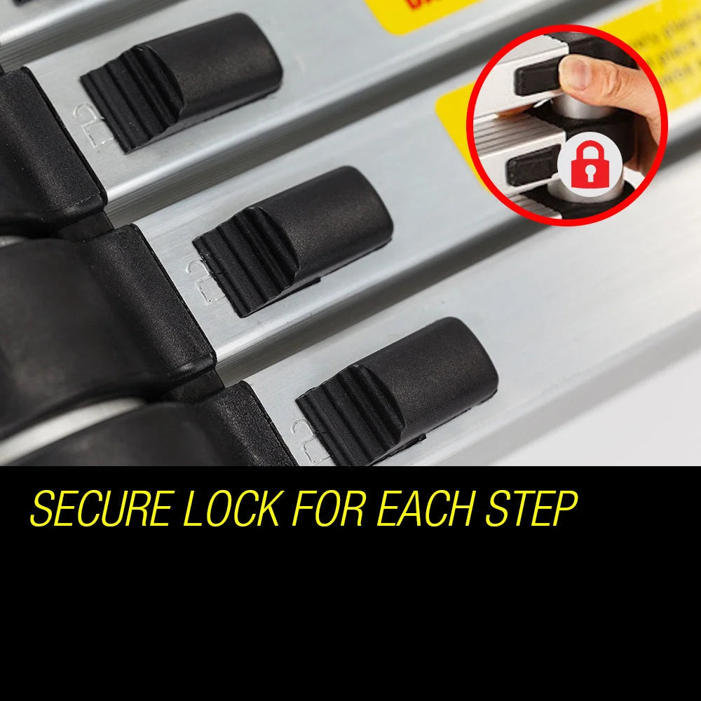 Telescopic Aluminium Multipurpose Ladder Bullet 5m Alloy