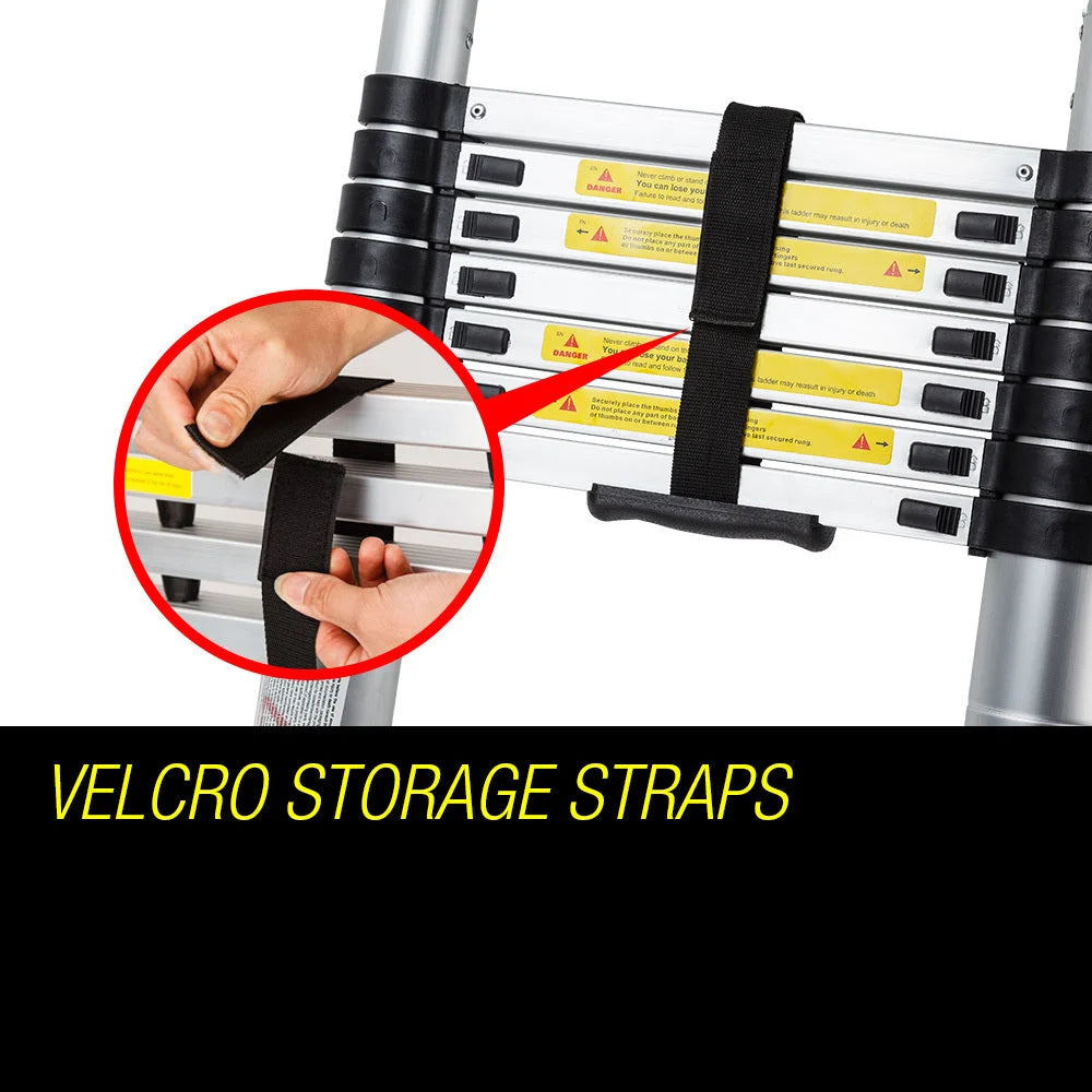 Telescopic Aluminium Multipurpose Ladder Bullet 5m Alloy