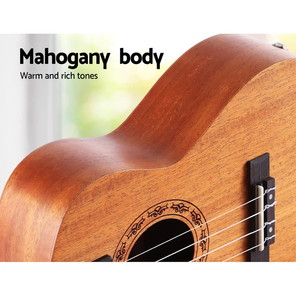 Tenor ukulele alpha with natural finish and practical hardware