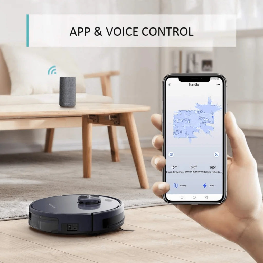 Tesvor S6+ Robot Vacuum Cleaner Mop 2700Pa With Laser