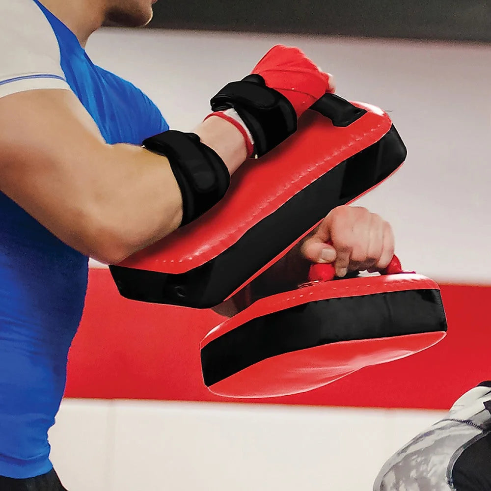 Thai Boxing Punch Focus Pad Mitts Training Hit Strike