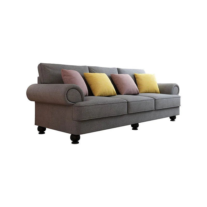 The Cloud Nine 3-Seater Sofa Slate Grey - Furniture > Sofas