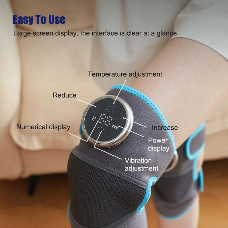 Therapeutic Electric Knee Pad Single No Vibration - Health