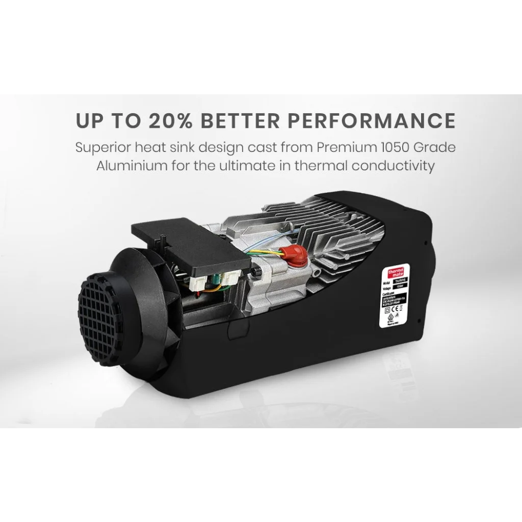 Thermomate Diesel Heater 12V 5kW Caravan Tank Remote Camper
