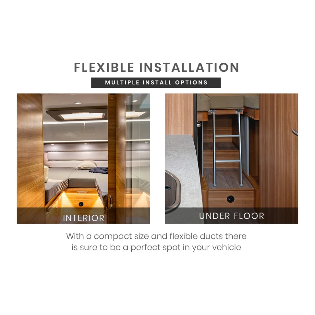 Thermomate Diesel Heater 12V 5kW Caravan Tank Remote Camper