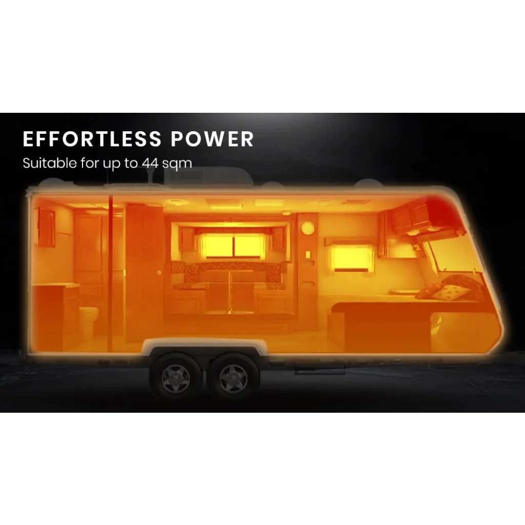 Thermomate Diesel Heater 12V 5kW Caravan Tank Remote Camper