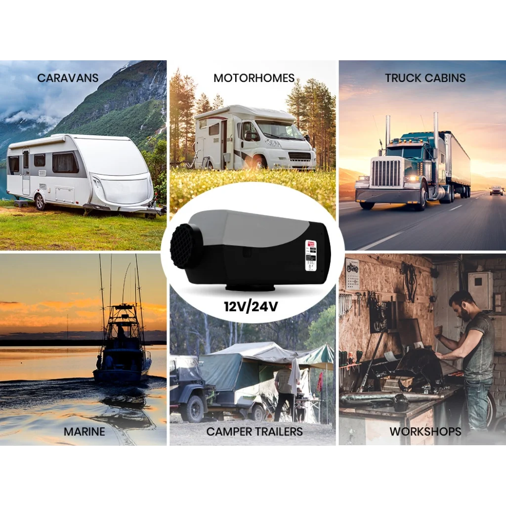 Thermomate Diesel Heater 12V 5kW Caravan Tank Remote Camper