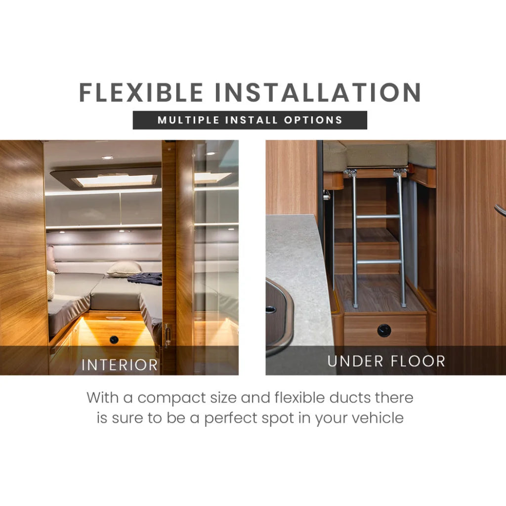 Thermomate Diesel Heater 12V 5kW Caravan Tank Remote Camper