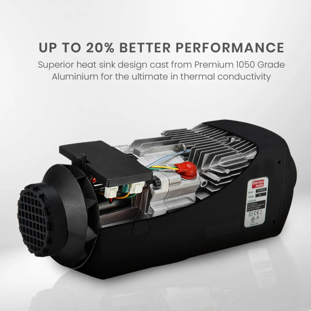 Thermomate Diesel Heater 12V 5kW Caravan Tank Remote Camper