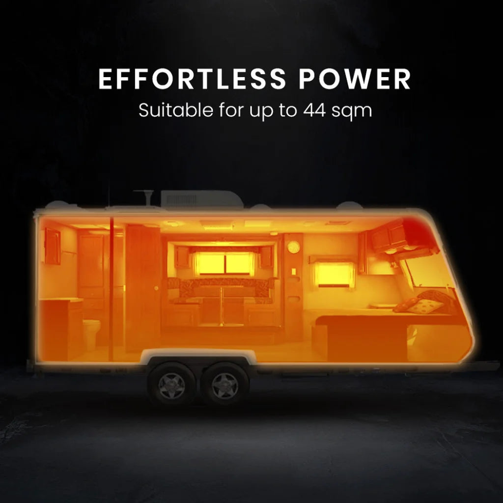 Thermomate Diesel Heater 12V 5kW Caravan Tank Remote Camper