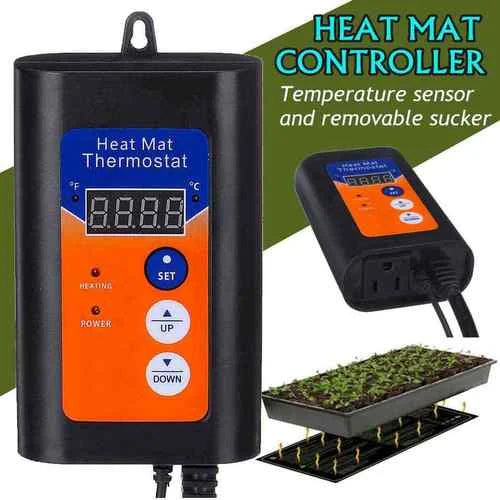 Thermostat Controller Seedling Heat Mat for Plant Heating