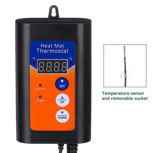Thermostat Controller Seedling Heat Mat for Plant Heating