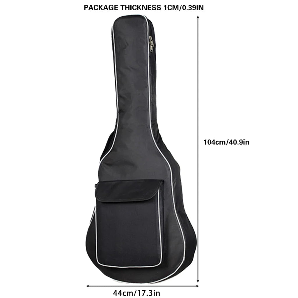 Thickened Guitar Bag Backpack Instrument Case Music Gear